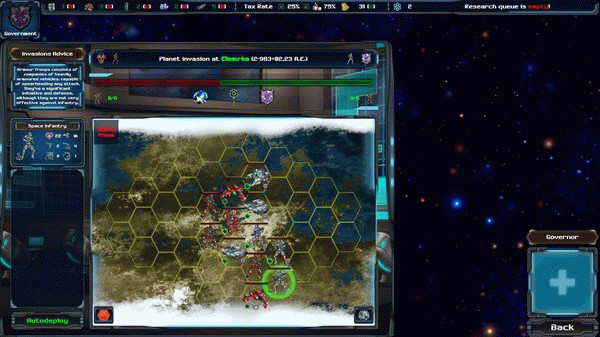 Игра Astra Exodus, скриншот