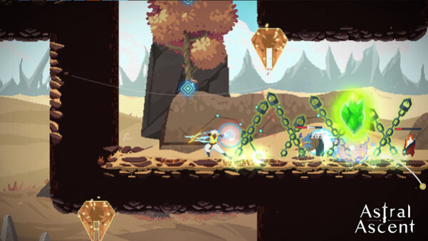Игра Astral Ascent, скриншот