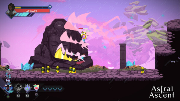 Игра Astral Ascent, скриншот