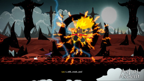 Игра Astral Ascent, скриншот