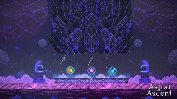Игра Astral Ascent, скриншот