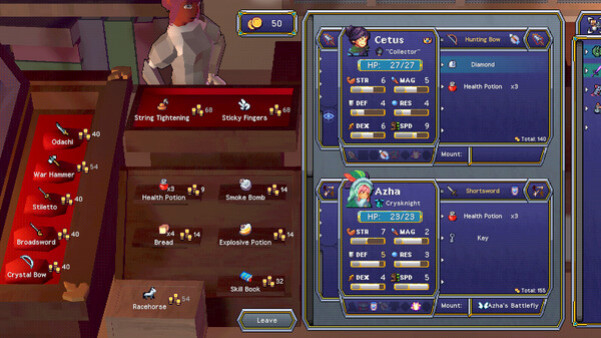 Игра Astral Throne, скриншот