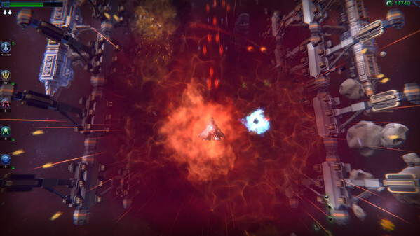 Игра Astro Flame: Starfighter, скриншот