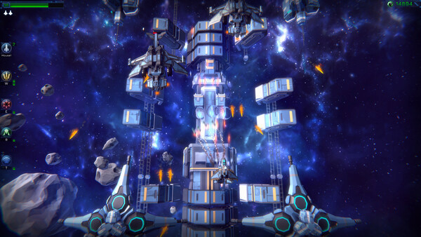 Игра Astro Flame: Starfighter, скриншот