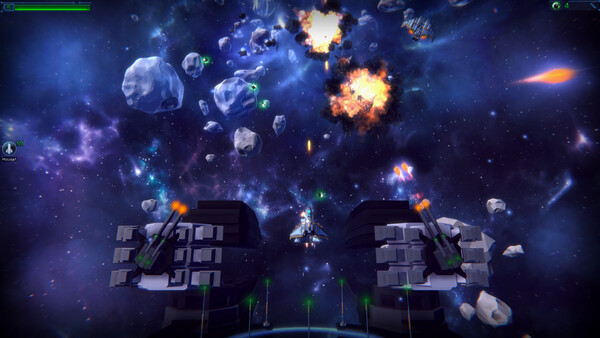 Игра Astro Flame: Starfighter, скриншот