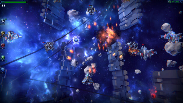 Игра Astro Flame: Starfighter, скриншот