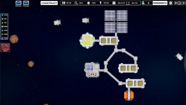 Игра AstroMiner, скриншот
