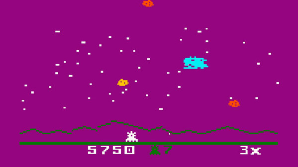 Игра ASTROSMASH 1981, скриншот