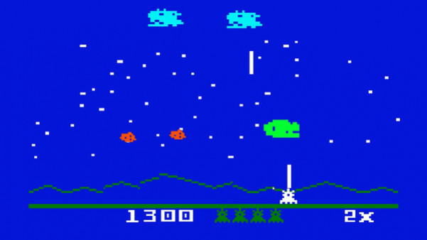 Игра ASTROSMASH 1981, скриншот