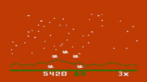 Игра ASTROSMASH 1981, скриншот