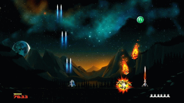 Игра ASTROSMASH, скриншот