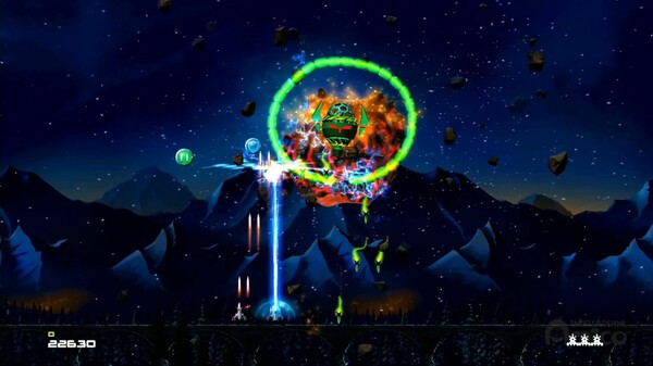 Игра ASTROSMASH, скриншот