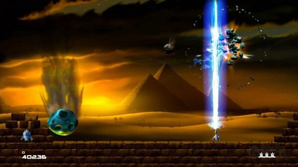 Игра ASTROSMASH, скриншот