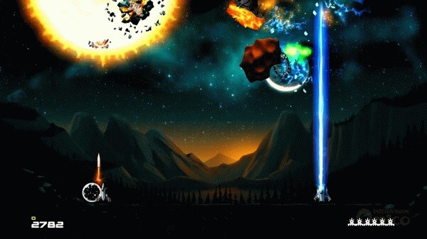 Игра ASTROSMASH, скриншот
