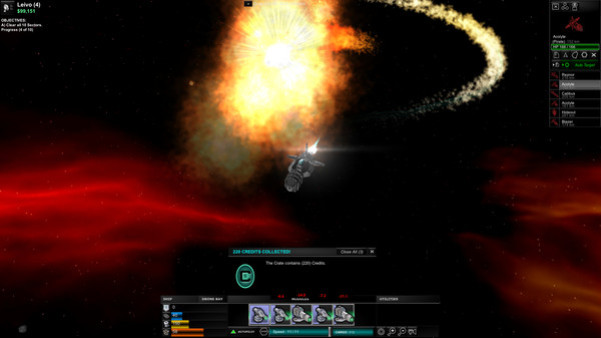 Игра Astrox: Hostile Space Excavation, скриншот