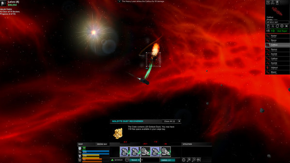 Игра Astrox: Hostile Space Excavation, скриншот