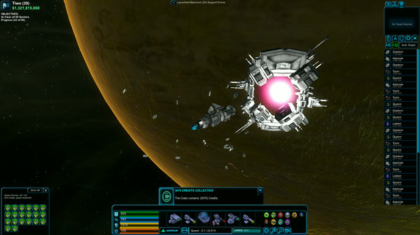 Игра Astrox: Hostile Space Excavation, скриншот
