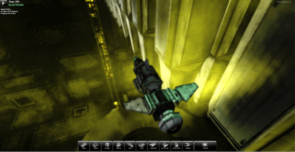 Игра Astrox: Hostile Space Excavation, скриншот