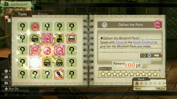 Игра Atelier Escha & Logy: Alchemists of the Dusk Sky DX, скриншот