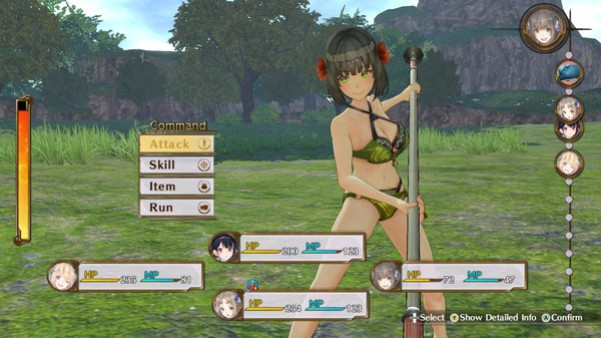 Игра Atelier Firis - Costume: Verdant Feuilles / ドロッセル衣装『新緑のフォイユ』, скриншот
