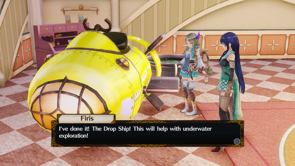 Игра Atelier Firis: The Alchemist and the Mysterious Journey DX, скриншот