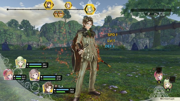 Игра Atelier Lulua: Aurel's Outfit "The Ultimate Knight Supreme", скриншот