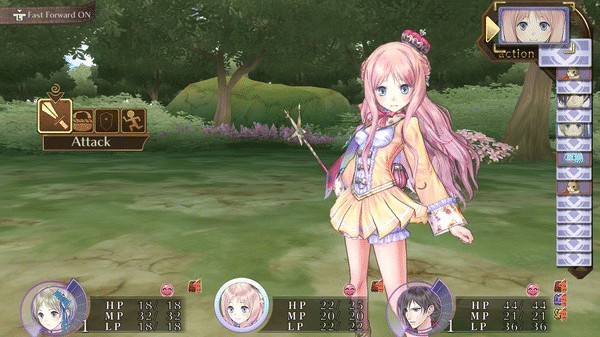 Игра Atelier Meruru ~The Apprentice of Arland~ DX, скриншот
