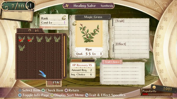 Игра Atelier Meruru ~The Apprentice of Arland~ DX, скриншот