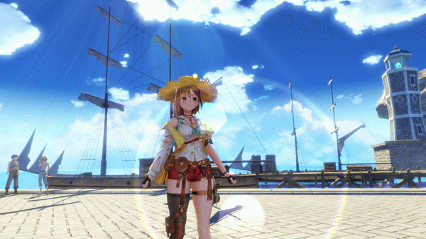 Игра Atelier Ryza 2: "Nostalgic Straw Hat" Accessory for Ryza, скриншот