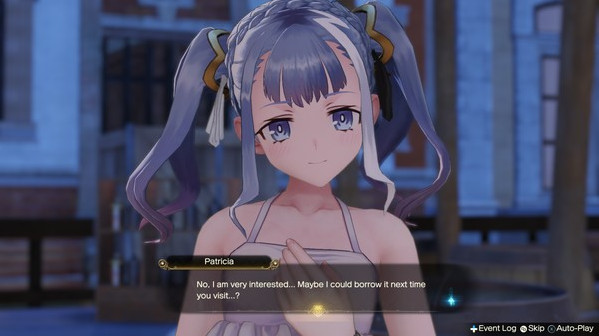 Игра Atelier Ryza 2: Patricia's Swimsuit "White Beach Corset", скриншот