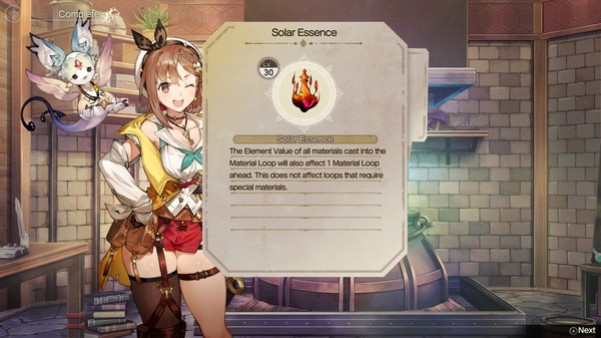 Игра Atelier Ryza 2: Recipe Expansion Pack "The Art of Synthesis", скриншот
