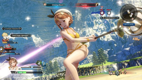 Игра Atelier Ryza 2: Ryza's Swimsuit "Tropical Summer", скриншот