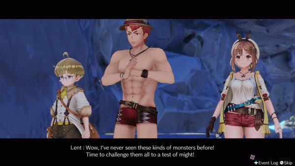 Игра Atelier Ryza: Muscle Volcano, скриншот