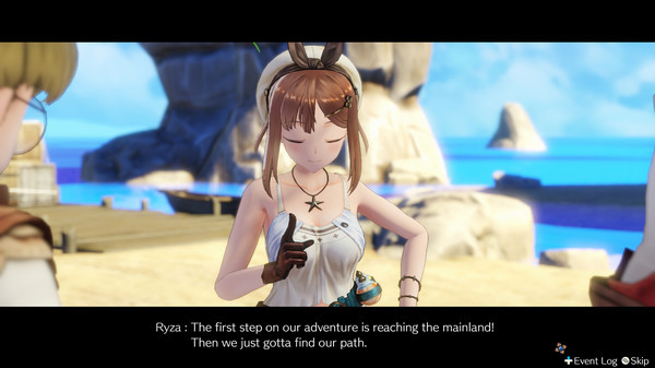 Игра Atelier Ryza: Ryza's Costume "Summer Adventure!", скриншот