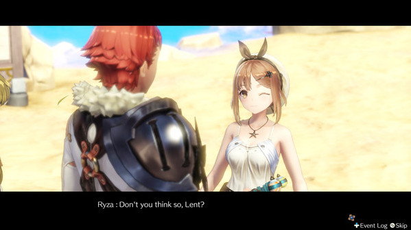Игра Atelier Ryza: Ryza's Costume "Summer Adventure!", скриншот