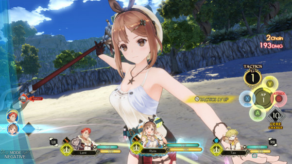 Игра Atelier Ryza: Ryza's Costume "Summer Adventure!", скриншот
