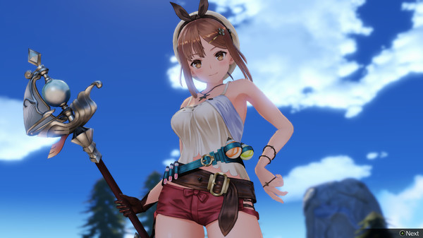 Игра Atelier Ryza: Ryza's Costume "Summer Adventure!", скриншот