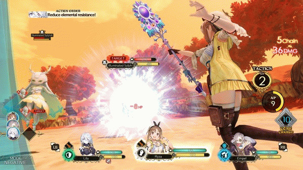 Игра Atelier Ryza: Stylish Weapon Skins - Ryza, скриншот