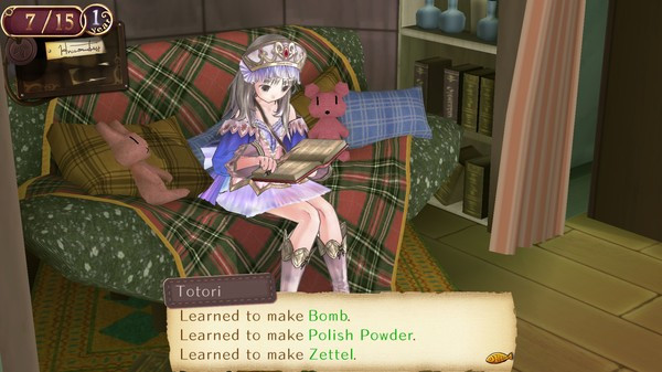 Игра Atelier Totori ~The Adventurer of Arland~ DX, скриншот