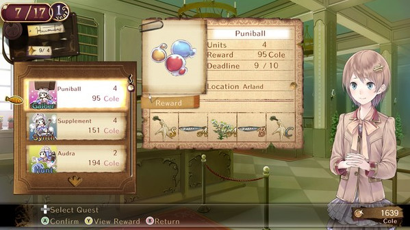 Игра Atelier Totori ~The Adventurer of Arland~ DX, скриншот