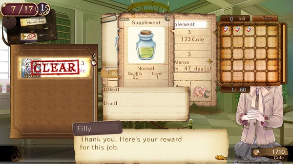 Игра Atelier Totori ~The Adventurer of Arland~ DX, скриншот