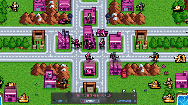 Игра Athena Crisis, скриншот
