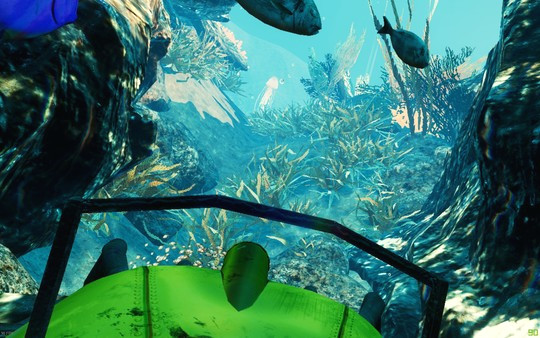 Игра Atlantis VR, скриншот