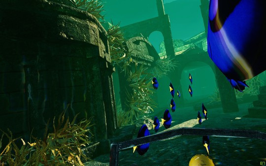 Игра Atlantis VR, скриншот