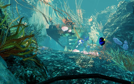 Игра Atlantis VR, скриншот