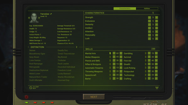 Игра ATOM RPG Trudograd, скриншот