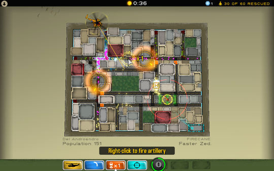Игра Atom Zombie Smasher, скриншот
