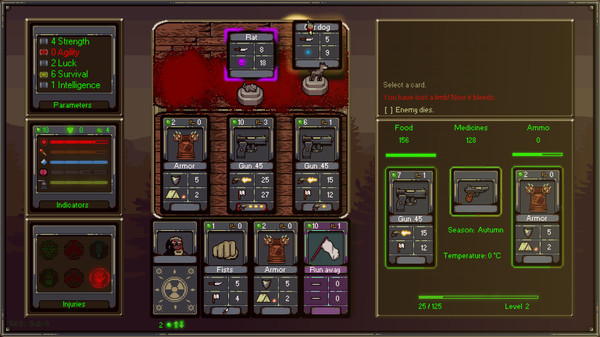 Игра Atomic Cards, скриншот