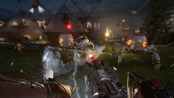 Игра Atomic Heart - Blood On Crystal, скриншот