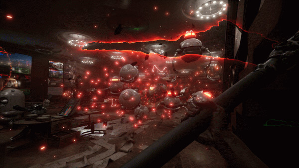 Игра Atomic Heart - Blood On Crystal, скриншот